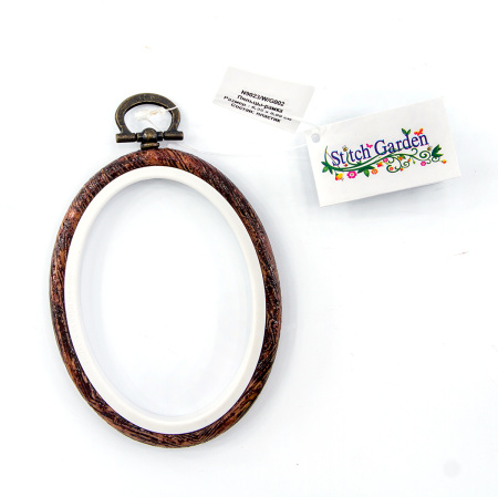 Пяльцы овальные 6,35 х 8,89 см. Арт N9023/W