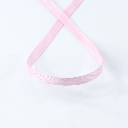 Лента для вышивания SAFISA на блистере, 4 мм, 5 м, цвет 05, нежно-розовый. Арт P111-4мм-05             