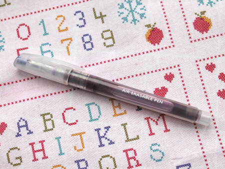 Маркер для разметки на ткани, линия 1 мм, цвет фиолетовый, исчезающий на воздухе. Арт 296                     