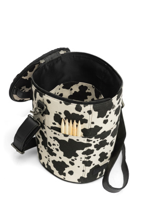 Сумка-органайзер проектная "Canvas Saturn XL" Cow print. Арт QB-4716/Cow print