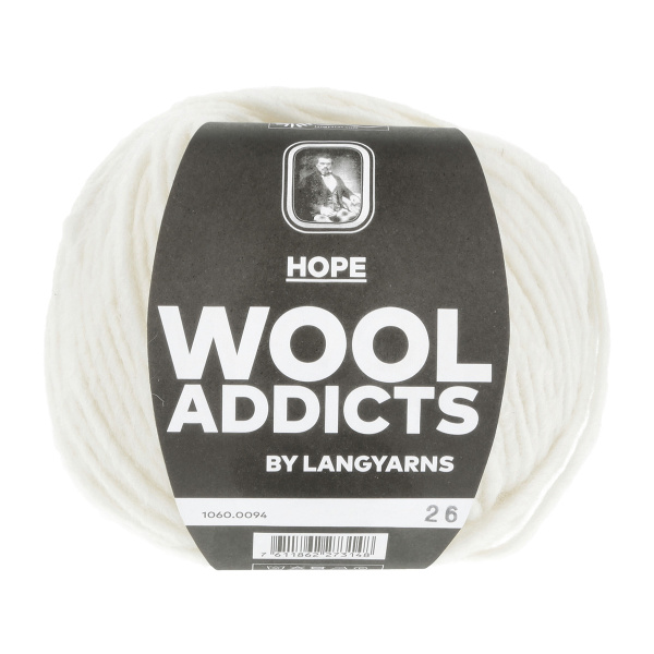 Пряжа Hope, 100% шерсть, 100 г, 90 м. Арт 1060.0094