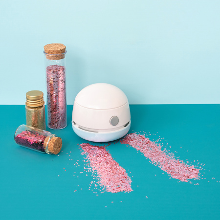 Пылесос миниатюрный "Glitter Mini Vac" для очистки рабочей поверхности. Арт 661068