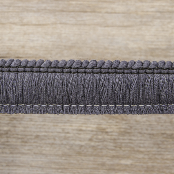 Бахрома декоративная, 30 мм, цвет темно-серый. Арт BT - 30c - col.B-5