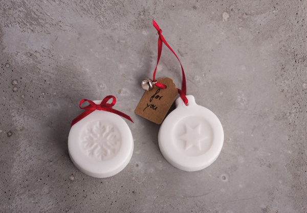 Форма для заливки из натурального каучука "Снежинка и звезда". Арт 34334000