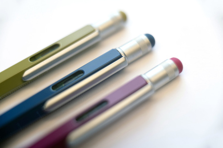 Ручка шариковая TROIKA многофункциональная "CONSTRUCTION". Арт PIP20/AT