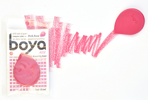 Пастель восковая для рисования Boya, мелок. Арт 1 SET/PINK ROSE