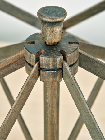 Зонт для перемотки пряжи addiUmbrella, с креплением, буковое дерево. Арт 531-2/000