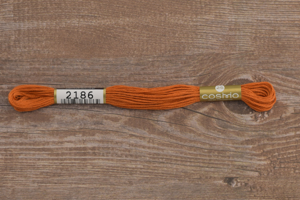 Мулине COSMO однотонный цвет  2186      . Арт 25-6/2186      