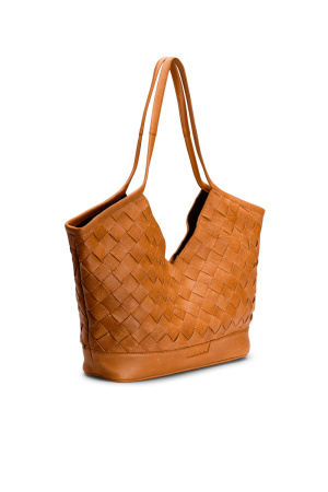 Шоппер плетеный "Dosy" Whisky. Арт QB-4511R1/Whisky