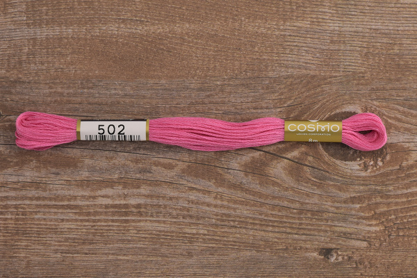 Мулине COSMO однотонный цвет  502       . Арт 25-6/502       