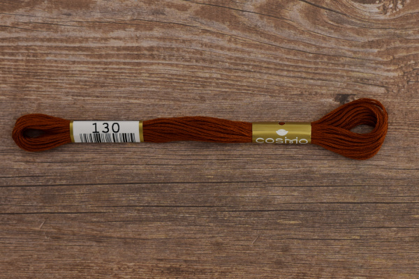 Мулине COSMO однотонный цвет  130       . Арт 25-6/130       