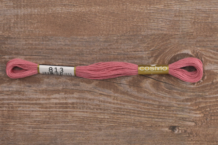 Мулине COSMO однотонный цвет  813       . Арт 25-6/813       