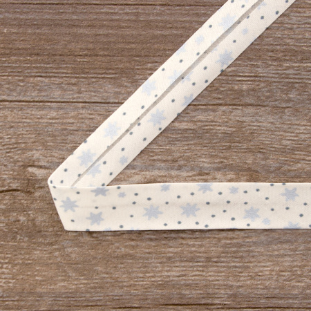 Косая бейка с рисунком SAFISA, арт.6594, 20 мм, 20 м, цвет 02. Арт 6594-20мм-02