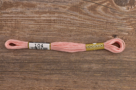 Мулине COSMO однотонный цвет  104       . Арт 25-6/104       