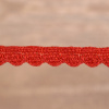 Кант-тесьма, 8 мм, цвет красный. Арт 2176/07