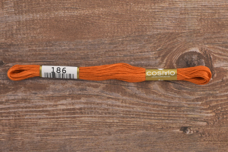 Мулине COSMO однотонный цвет  186       . Арт 25-6/186       