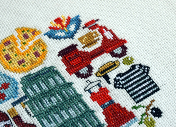 Набор для вышивания "Италия". Арт 11.001.21