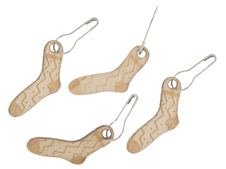 Маркеры для вязания по 10 шт. в тубе, 5 дизайнов, 20 туб. в картонном прикассовом стенде. Арт C003.2513220