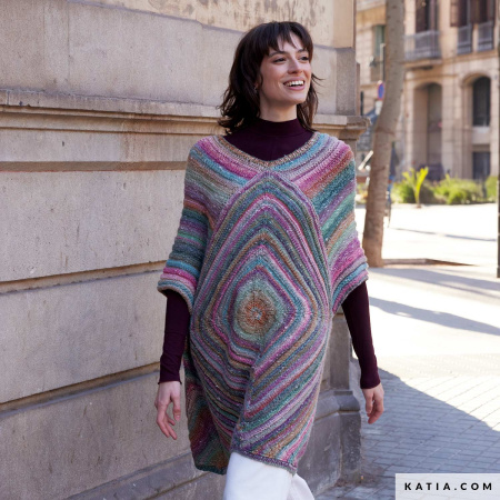 Журнал с моделями по пряже Katia  Woman-Man Multicolor 2. Арт 7923