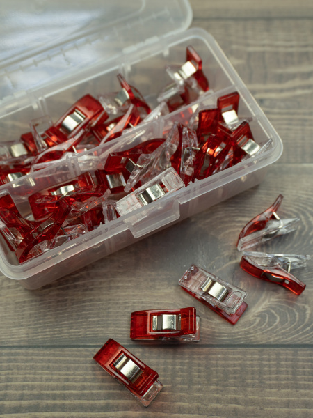 Клипсы для квилтинга, 26 х 10 мм. Арт ER230.S.50/G002