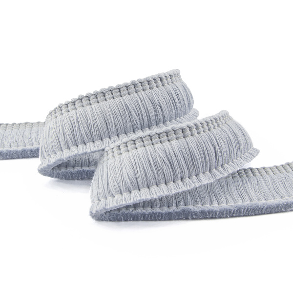 Бахрома декоративная, 30 мм, цвет серый. Арт BT - 30c - col.B-2