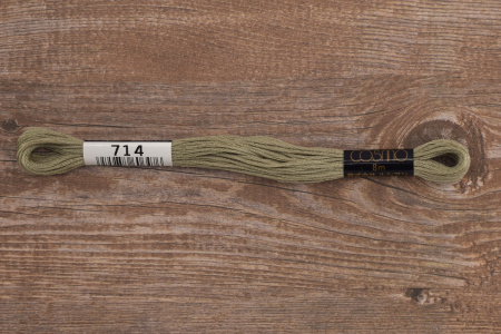 Мулине COSMO однотонный цвет  714       . Арт 25-6/714       