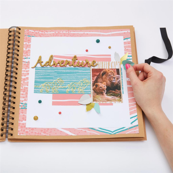 Заготовка для альбома на пружине KRAFT. Арт PMA101401