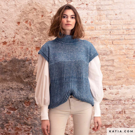 Пряжа Cotton-Merino, 70% хлопок, 30% мериносовая шерсть, 50 г, 105 м. Арт 929.100