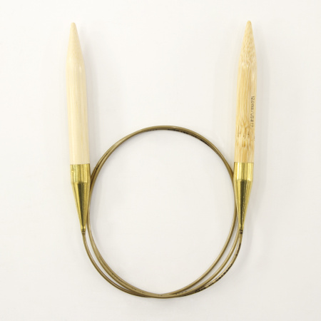 Спицы, круговые, бамбук addiNature BAMBOO №12, 100 см. Арт 555-7/12-100