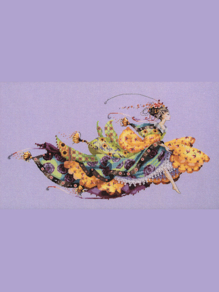 Схема для вышивания MIRABILIA "Принцесса Элиана". Арт MD169