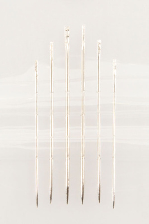 Иглы ручные для лёгкого вдевания, №4-8, 6 шт. Арт 216.48                  