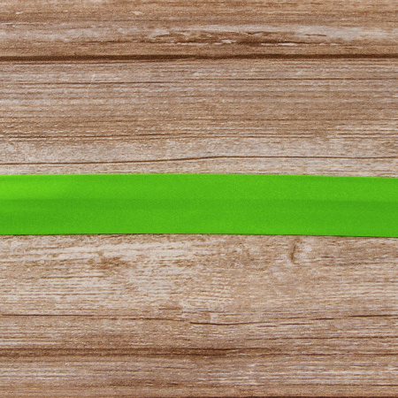 Косая бейка атласная 30 мм, 25 м, цвет 62, майская зелень. Арт 6260-30мм-62            