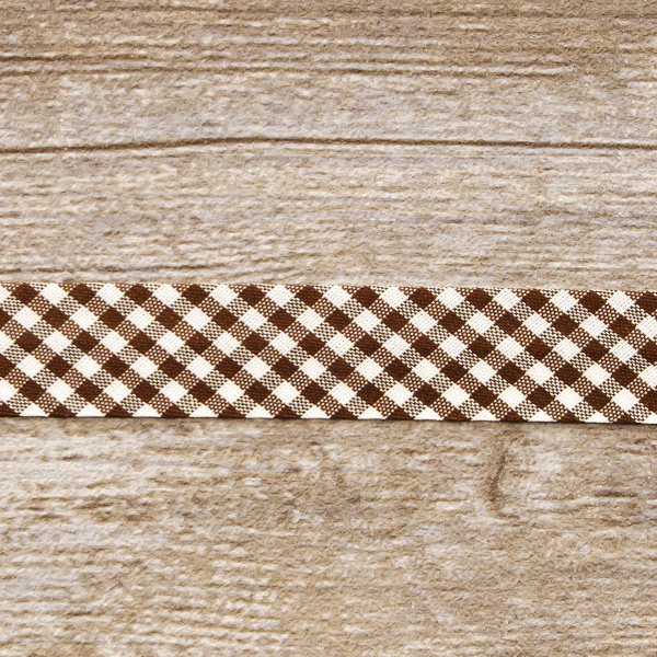 Косая бейка с рисунком SAFISA, арт.5400, 20 мм, 25 м, цвет 17. Арт 5400-20мм-17            