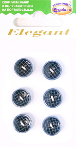 Пуговицы ELEGANT. Арт 13376-11-00AF8/6