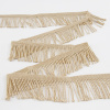 Бахрома витая, 60 мм, цвет светло-бежевый. Арт PP-60 col.712