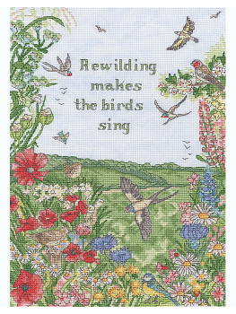Набор для вышивания "Rewild And Sing". Арт XAL17