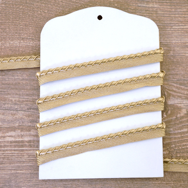 Кант декоративный, 3,5 мм, цвет бежевый. Арт 843213000A1903          