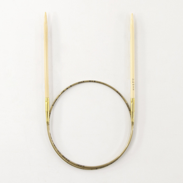 Спицы, круговые, бамбук addiNature BAMBOO №3,25, 50 см. Арт 555-7/3.25-50