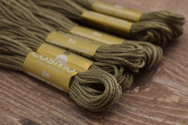 Мулине COSMO однотонный цвет  715       . Арт 25-6/715       