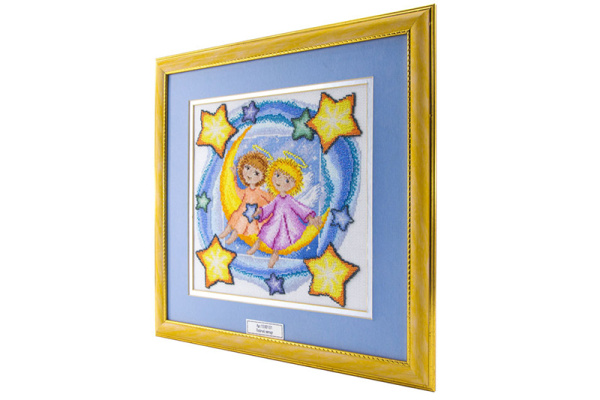 Вышитая картина "Поймал звезду". Арт Модель 13.001.01