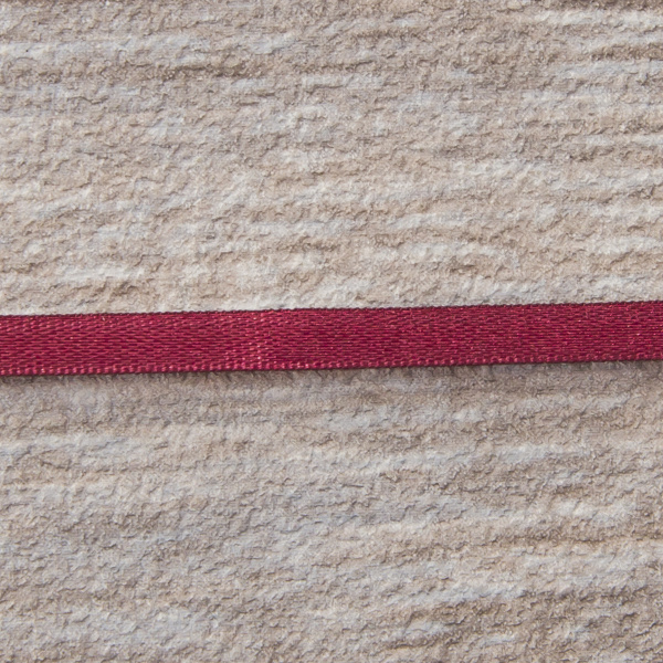 Лента для вышивания SAFISA на блистере, 4 мм, 5 м, цвет 30, бордо. Арт P111-4мм-30             