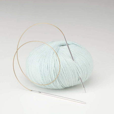 Спицы, круговые, супергладкие, addiClassic №3.75, 20 см. Арт 105-7/3.75-20