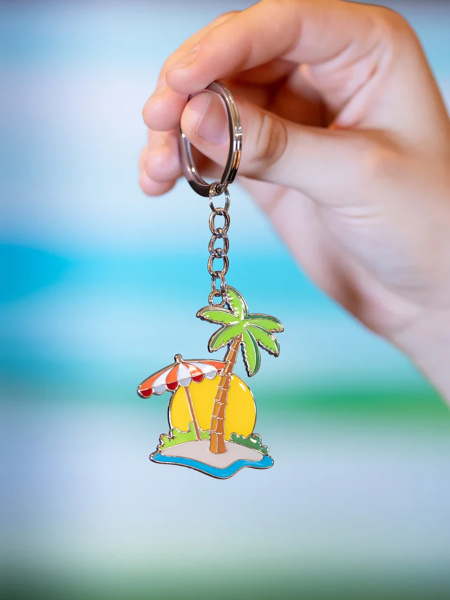 Брелок TROIKA "URLAUB". Арт KR25-02-CH