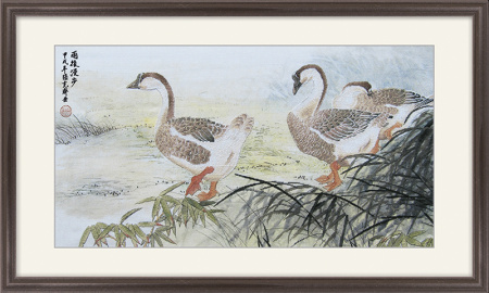 Набор для вышивания "Прогулка после дождя". Арт 2030803