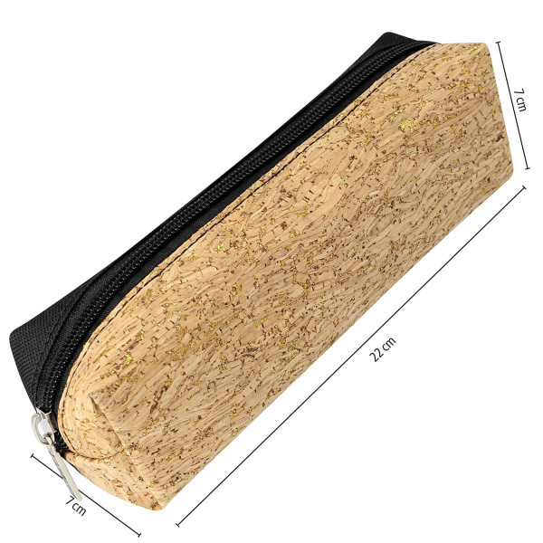 Пенал для ручек "Pencil Case" на молнии, 22 х 7 х 7 см, комбинированная ткань. Арт 16936/6