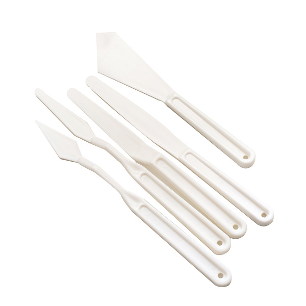 Набор ножей и мастихинов "Plastic Paint Knife" для рисования и творчества. Арт 34006053