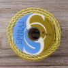 Шнур металлизированный SPIRAL ( SAFISA), арт.25277-1 мм, 15 м, цвет 101, золотой. Арт 25277-1мм-101