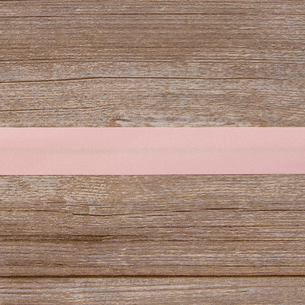 Косая бейка атласная 30 мм, 25 м, цвет 52, цвет дымчатой розы. Арт 6260-30мм-52            