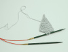 Спицы металлические круговые супергладкие addiChristmas, №4, 100 см.. Арт 705-2/4-100