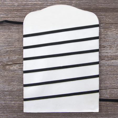 Лента для вышивания SAFISA на блистере, 4 мм, 5 м, цвет 01, черный. Арт P111-4мм-01             